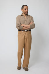 Jeans (Brown Foxfibre® Cotton Twill)