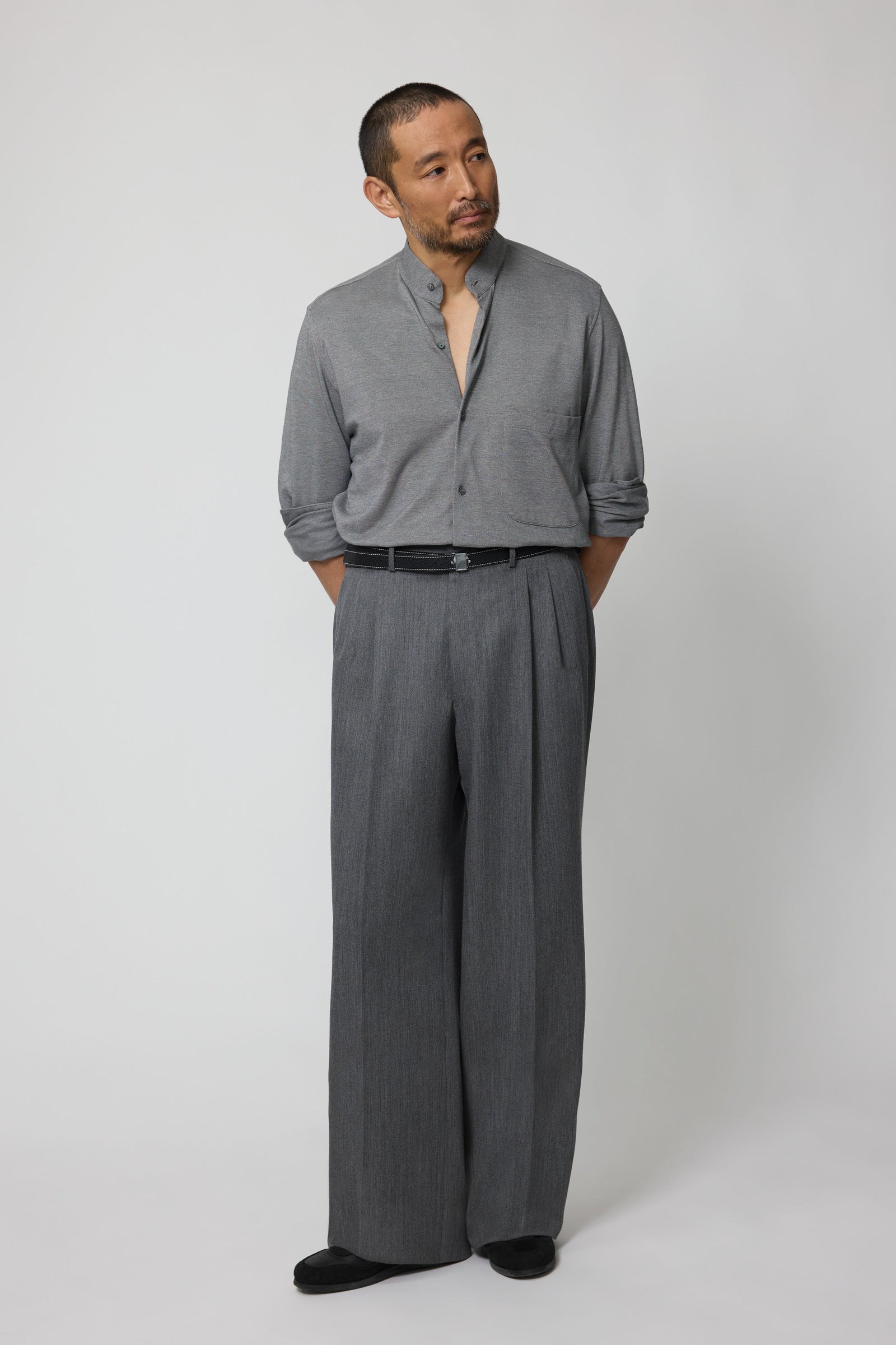 Double Pleat Trouser