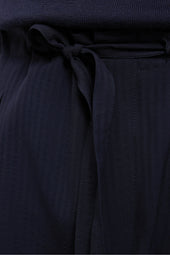 Drawstring Trouser Wool Seersucker