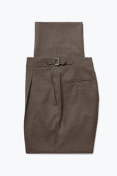 Single Pleat Trouser Tropical Wool