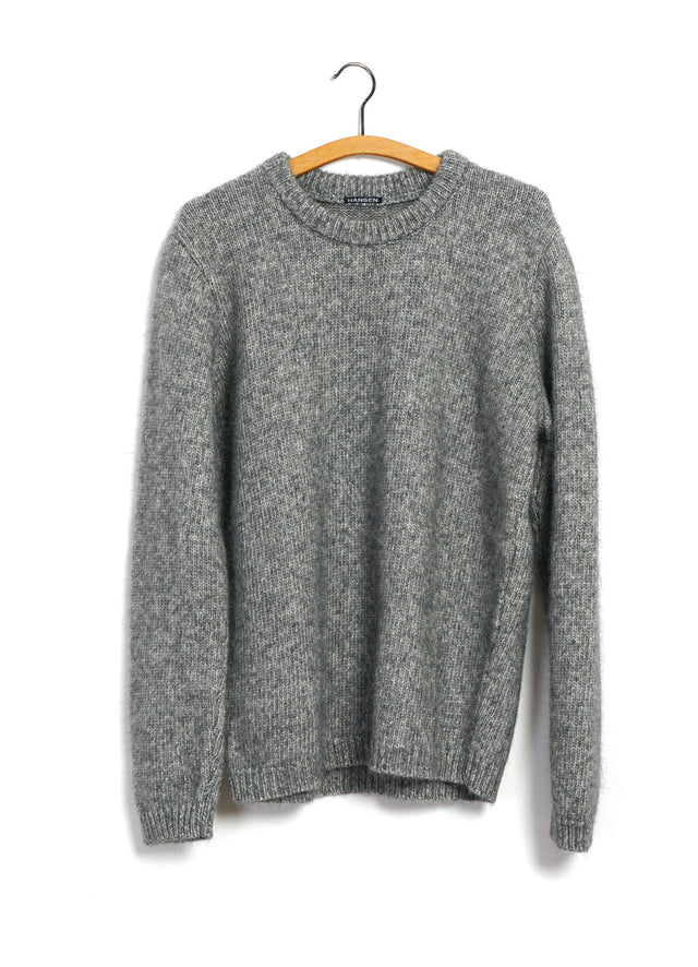 Eske | Crew Neck Sweater | Silver
