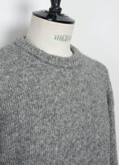 Eske | Crew Neck Sweater | Silver