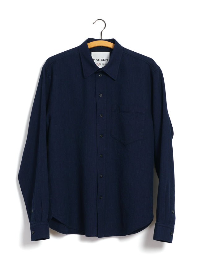 RAYMOND 31-20-4 | Loose Cut Shirt | Real Indigo