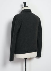 ATLAS | Short Wool Felt Jacket | Grey Melange