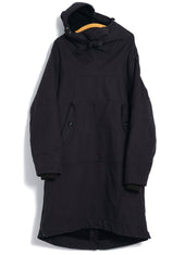 ROALD | Long Double Zipper Anorak | Dark Navy