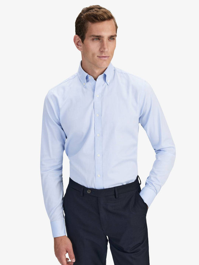 Light Blue Flannel Shirt