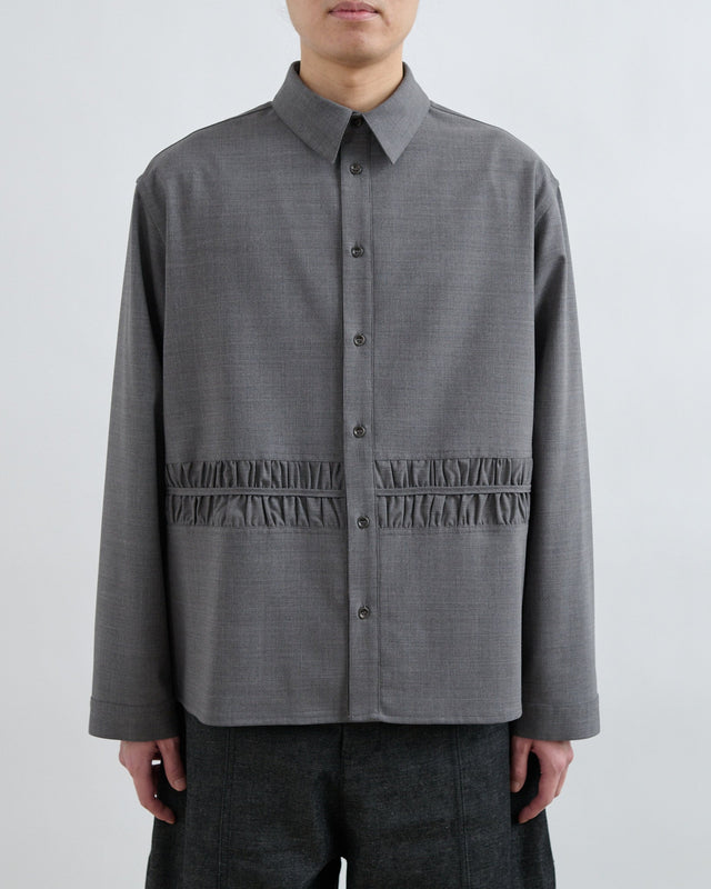 AW26 Fossil Shirt LS - Light Grey