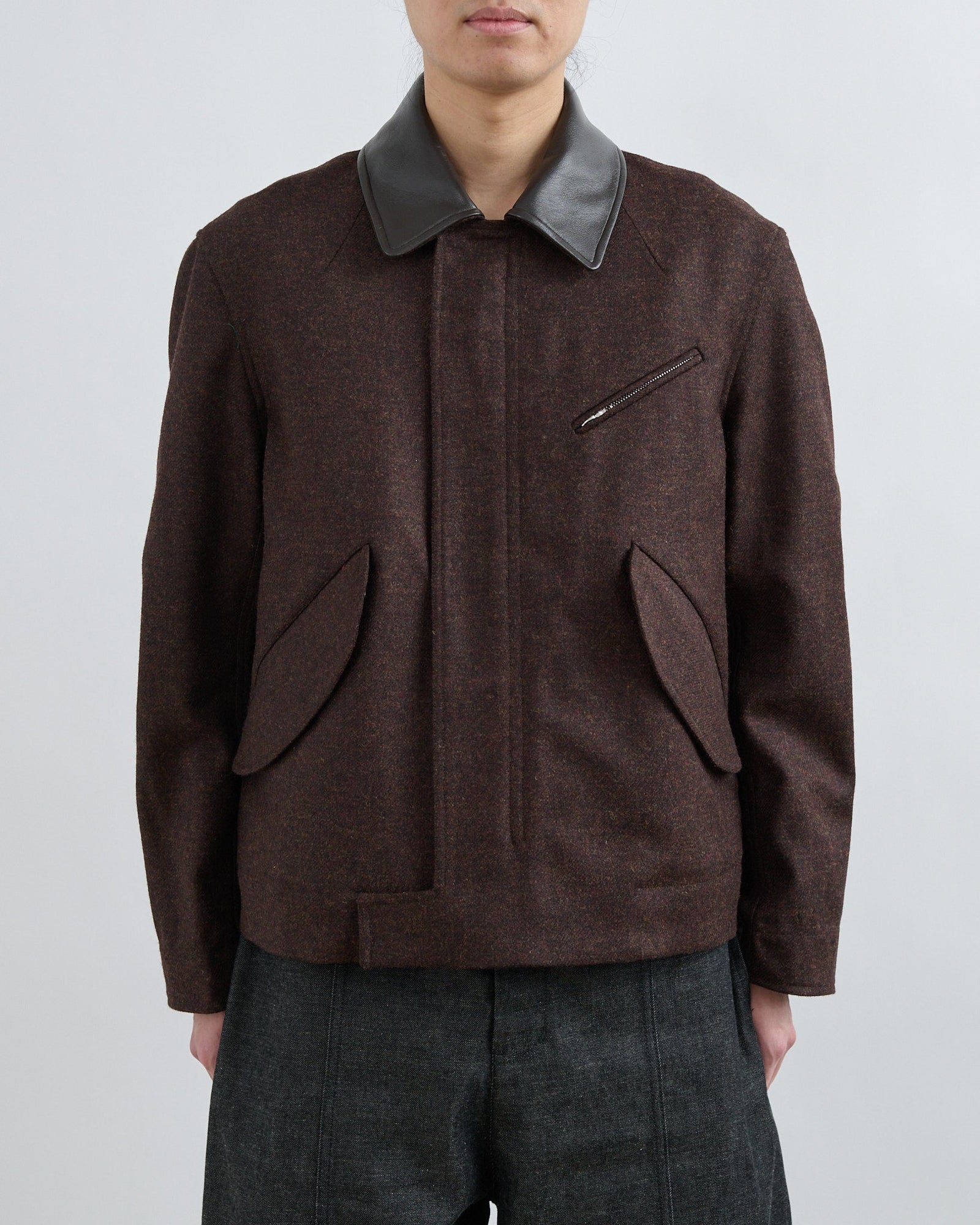 Aw26 Painter Jacket Mocha Brown