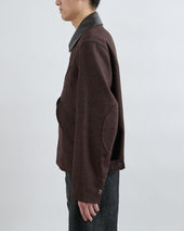 Aw26 Painter Jacket Mocha Brown