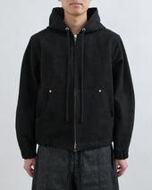 AW26 Hoodie Jacket - Black