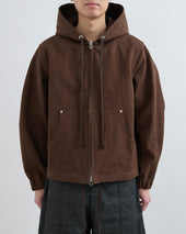AW26 Hoodie Jacket - Mocha