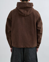 Aw26 Hoodie Jacket Mocha