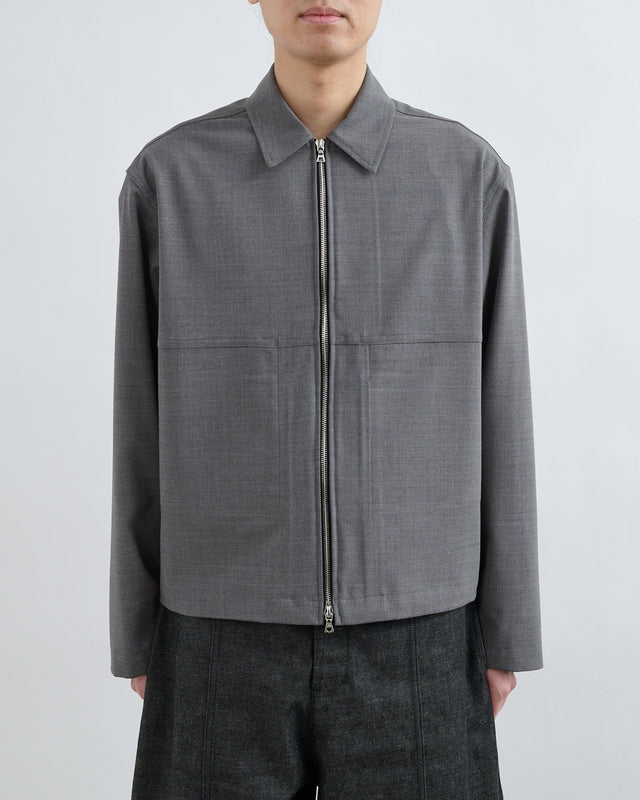 AW26 Petrol Jacket - Light Grey