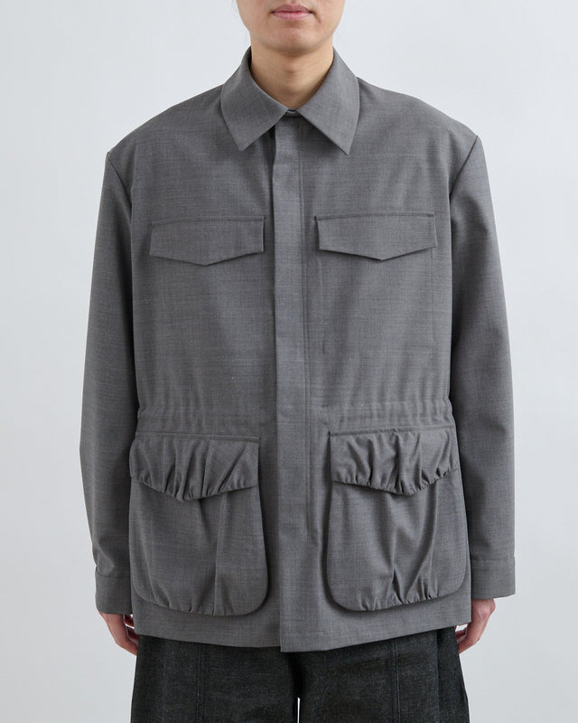 AW26 Field Jacket - Light Grey