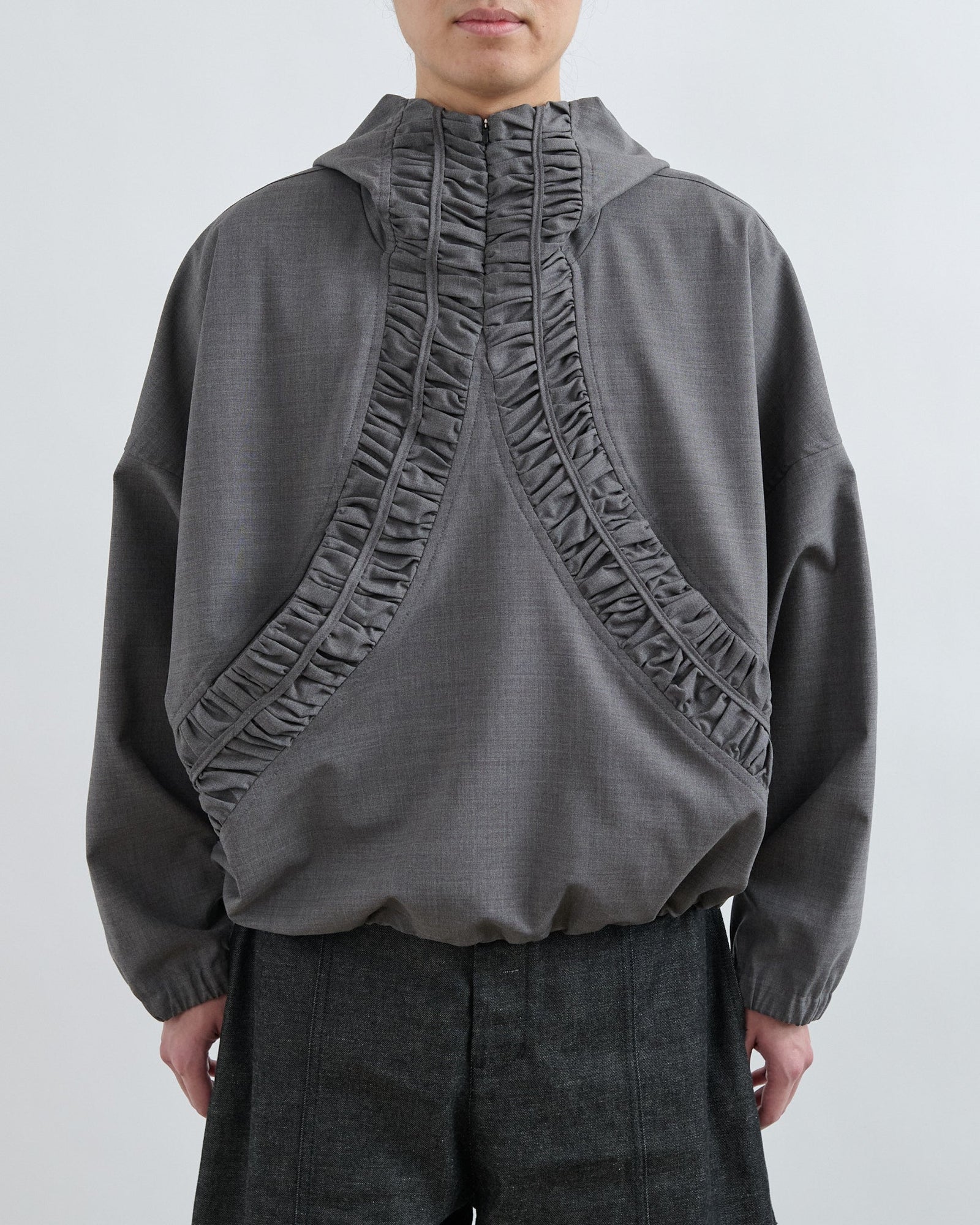 AW26 Fossil Smock - Light Grey