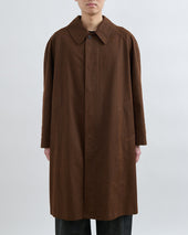AW26 Westminster Overcoat - Bark Brown
