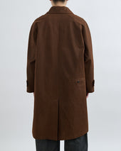 AW26 Westminster Overcoat - Bark Brown