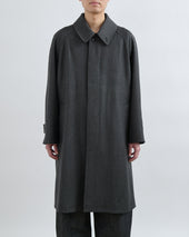 AW26 Westminster Overcoat - Grey Blue