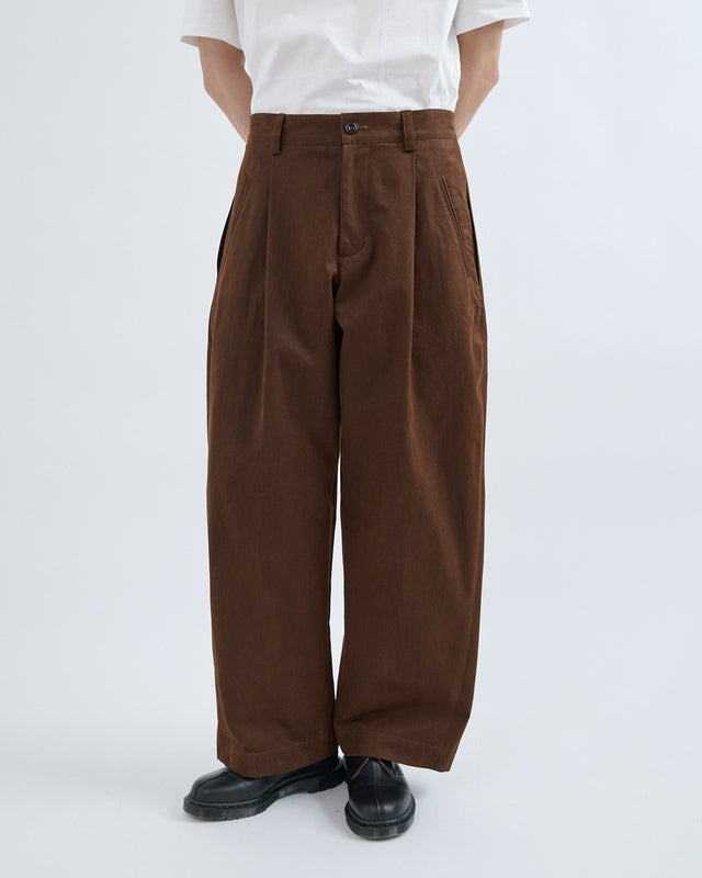 Newport Trouser - Bark Brown