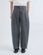 Aw26 Welt Trouser Denim Salt And Pepper