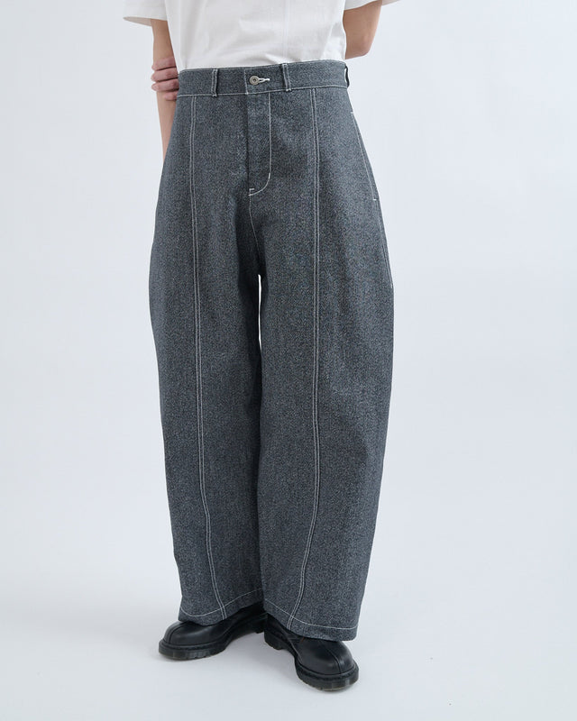 AW26 Welt Trouser Denim (Unisex) - Salt and Pepper