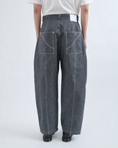 Aw26 Welt Trouser Denim Salt And Pepper