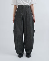 Aw26 Malay Trouser Denim Raw Black