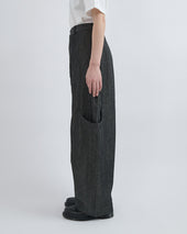 Aw26 Malay Trouser Denim Raw Black