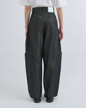 Aw26 Malay Trouser Denim Raw Black