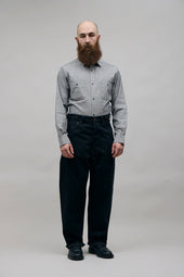 【ナイジェル・ケーボン】MAN / レイルマンデニムパンツ - ブラックデニム / RAILMAN DENIM PANT - BLACK DENIM