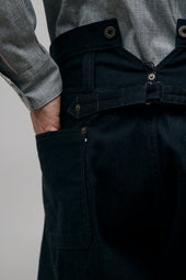 【ナイジェル・ケーボン】MAN / レイルマンデニムパンツ - ブラックデニム / RAILMAN DENIM PANT - BLACK DENIM