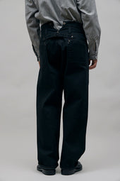 【ナイジェル・ケーボン】MAN / レイルマンデニムパンツ - ブラックデニム / RAILMAN DENIM PANT - BLACK DENIM