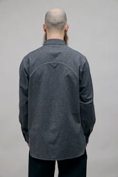 Man New Medical Shirt Salt Pepper