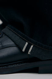 【ナイジェル・ケーボン】MAN / レイルマンデニムパンツ - ブラックデニム / RAILMAN DENIM PANT - BLACK DENIM