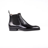 Chelsea Boot With Plain Shaft Elastic Sided Mountain Calf