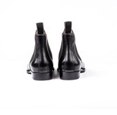 Chelsea Boot With Plain Shaft Elastic Sided Mountain Calf