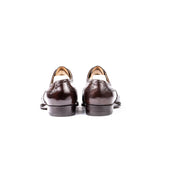 Long Wing Full Brogue Oxford In Dark Brown Crust Calf