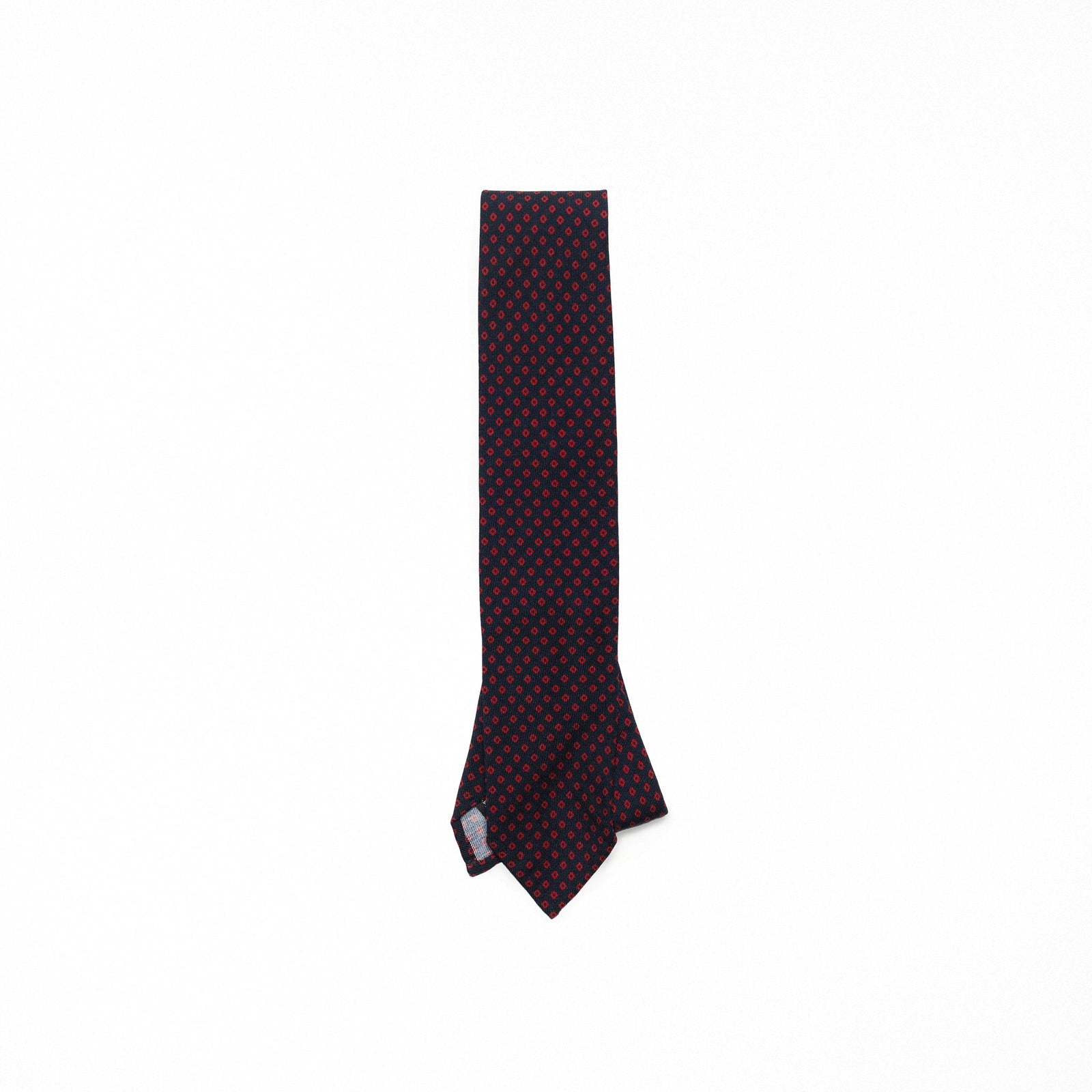 Wool Diamond Dot Tie In