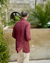Nehru Jacket Raw Silk