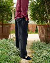 Alio Washed Silk Drawstring Trouser