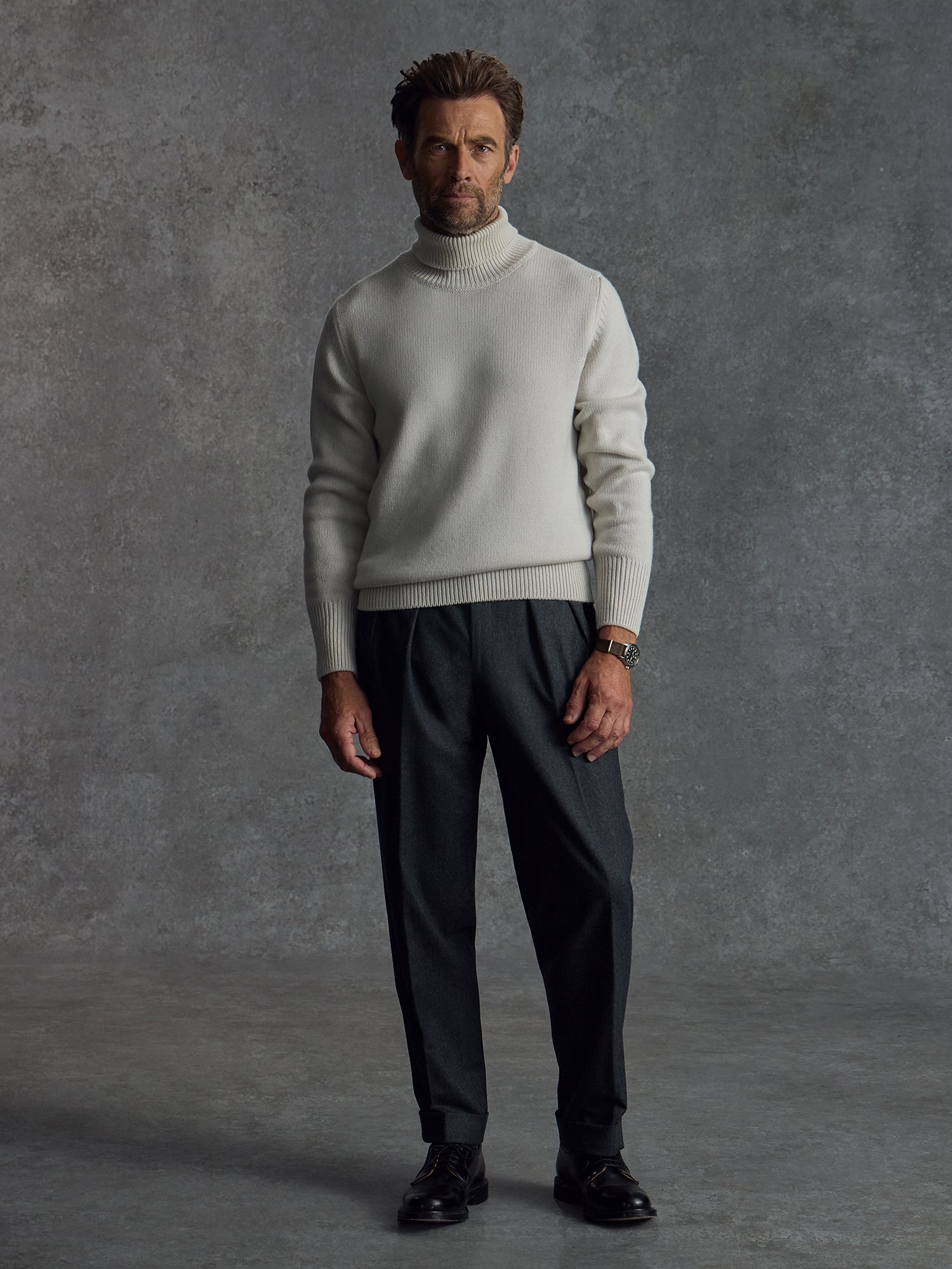 The Cashmere Submariner Rollneck