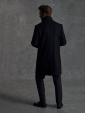 The Commander's Overcoat - Black