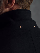 The Commander's Overcoat - Black