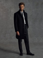 The Commander's Overcoat - Black