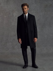 The Commander's Overcoat - Black