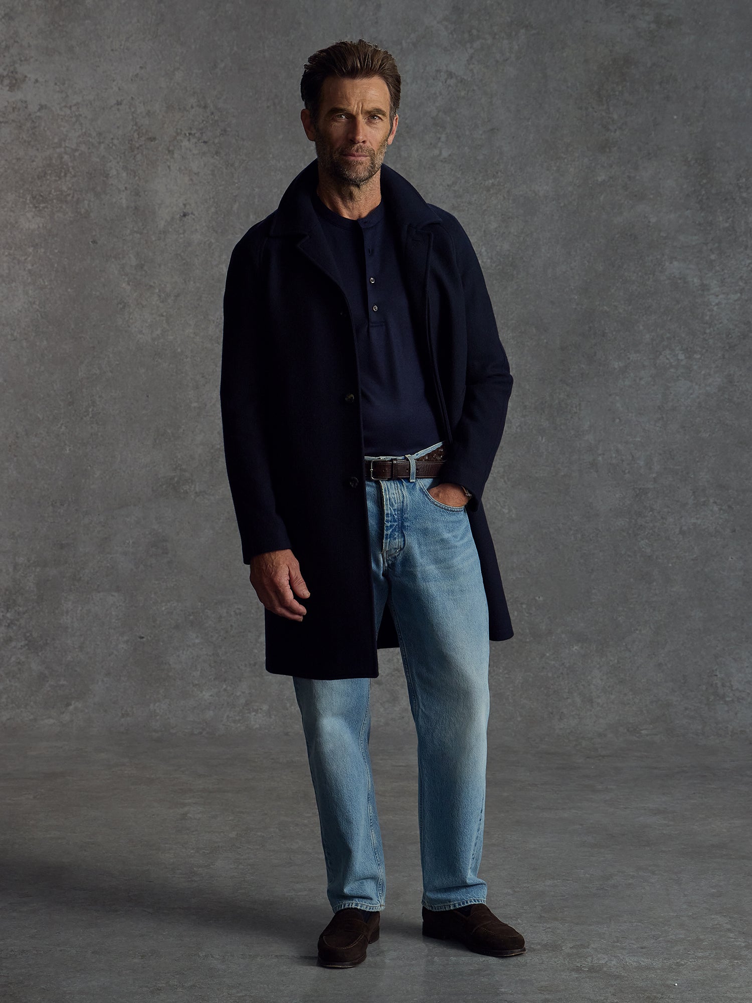 The Woollen Crew Coat