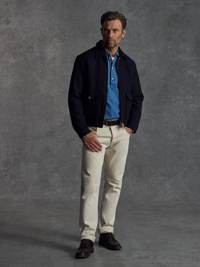 The Harris Tweed Bomber - Ink