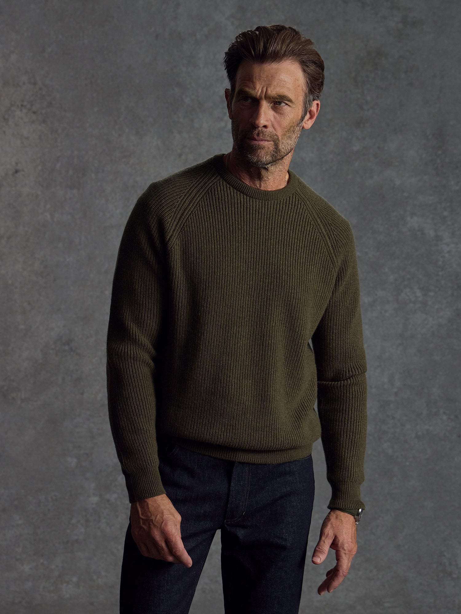 The Commando Crew Neck Green
