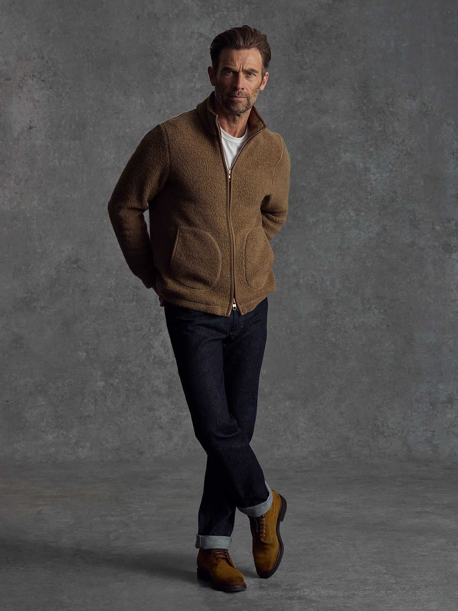 The Vanguard Fleece Pebble