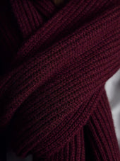 The Commando Scarf - Crimson